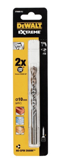 Dewalt Bor Extreme Mur 10x120mm med Høy Kvalitet og Lang Levetid DT6685