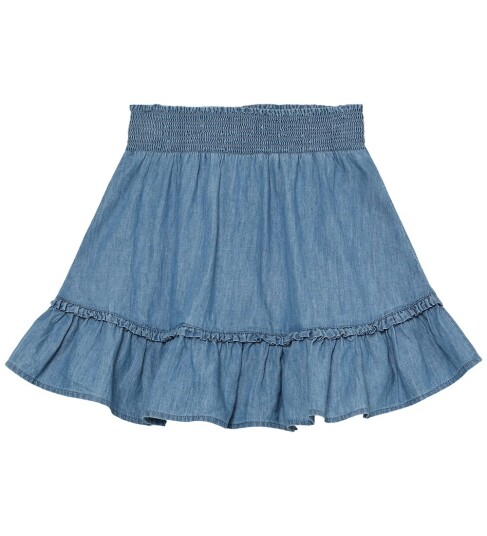 Minymo Skirt Chambray Blue 116
