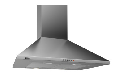 Thermex Decor 942 Vegghengt Kjøkkenventilator 70 cm i Rustfritt Stål med Belysning