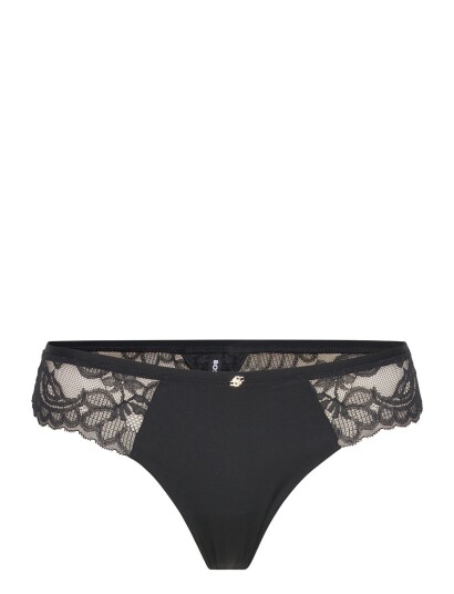 BOSS Thong_Blossom   Black   L