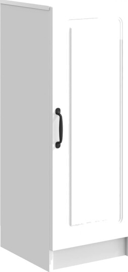 Serviesskap Høgglans hvit 33 x 34,5 x 87 cm Konstruert tre