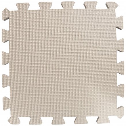 Infinity Hearts Puslematter/Lekematter Skum Grå 30x30cm 9 stk
