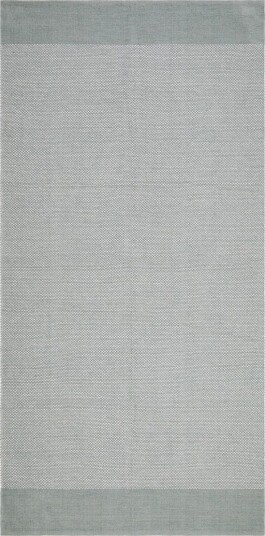 Alva Bomullsteppe 75x340 cm Oval - Lysegrønn