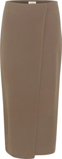 Soaked in Luxury Slbea Skirt - Brown - XS