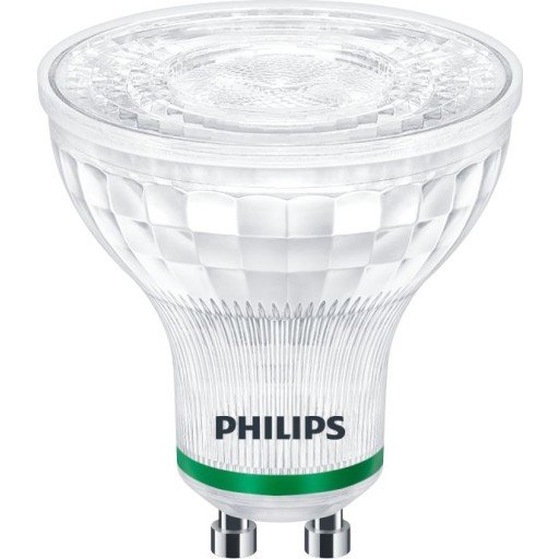 Philips MASTER LEDspot GU10 PAR16 2.4W 380lm 36D - 830 varm hvit | erstatter 50W