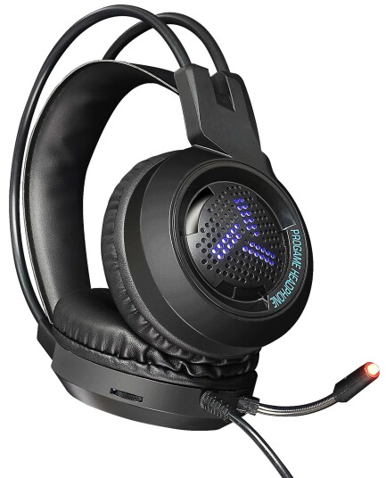 Varr VH8020 Kablede hodetelefoner Svart