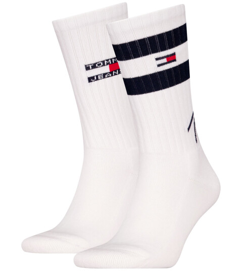 Tommy Hilfiger Sokker 2 pack Hvit 35/38 Sokker 35 38