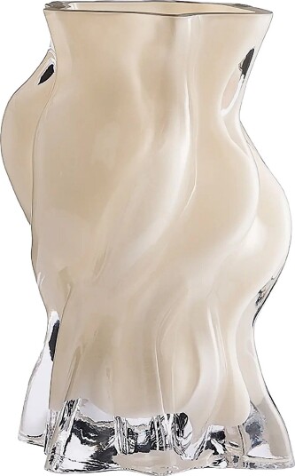AYTM Vena Vase M - CREAM - L19.5XW18.4XH29 cm