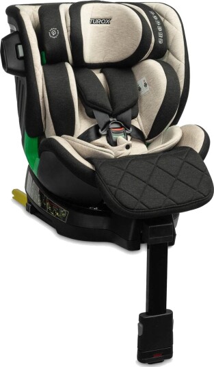 Turox Bilsete I-Size 40-150cm Maks 15kg Beige Turox Bilsete I-Size 40-150cm Maks 15kg Beige