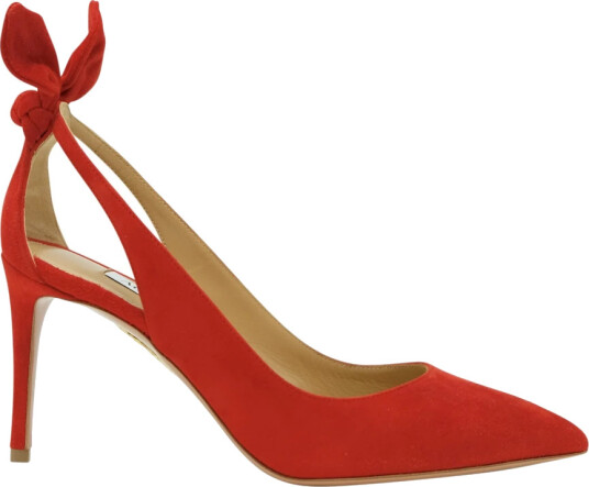 Aquazzura Dame Sko Rød 40 EU,