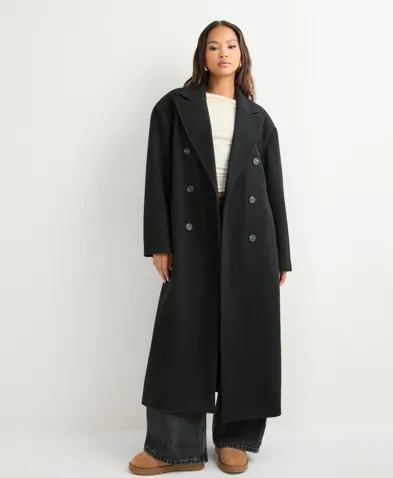 Only Svart Onlblake Life Shoulderpad Coat Cc O