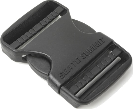 Sea To Summit Field Repair Buckle Side Release 50mm 2 Ladderlock Black OneSize, Black Sea To Summit Field Repair Buckle Side Release 50mm 2 Ladderlock Black OneSize, Black