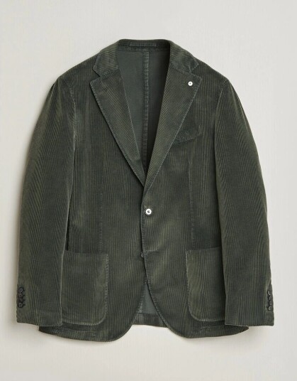 L.B.M. 1911 Jack Corduroy Blazer Soft Green