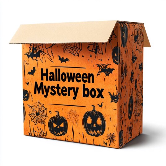 Halloween Mystery Box Forundringspakke Til Halloweenbaking!