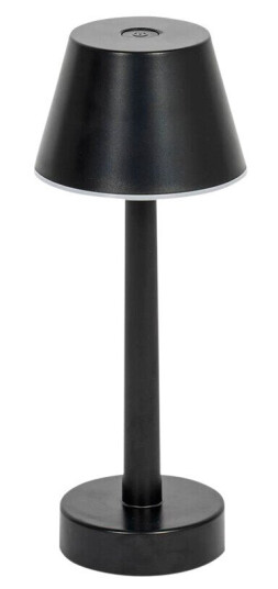 Lindby oppladbar LED-lampe Gaja svart USB IP44 RGBW