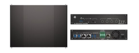 KRAMER SWT3-41-U-T | 4x1 USB Switcher Transmitter | USB 3.2 Gen 2 | TP/CAT | Transmitter (Tx) | Max