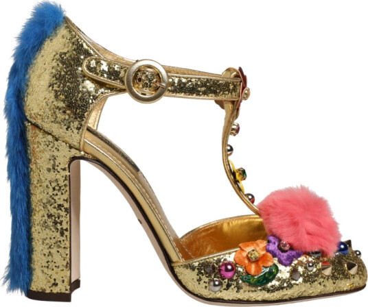 Dolce & Gabbana Dame Sko Flerfarget 36 EU,