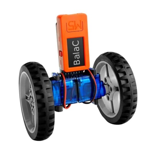 BalaC Plus ESP32 selvbalanserende robot med M5StickC Plus WiFi
