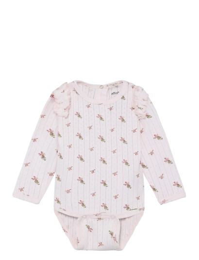 Minymo Body Ls Aop Pointell Pink 56