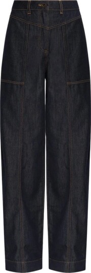Self Portrait Dame Jeans Blå W28, Self Portrait Dame Jeans Blå W28,