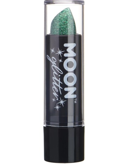Grønn Leppestift med Glitter
