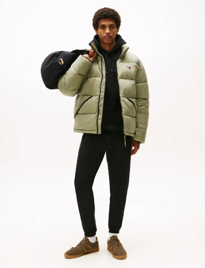 Tommy Jeans Tjm Slim S Flag Sweatpant Ext Black S Tommy Jeans Tjm Slim S Flag Sweatpant Ext Black S
