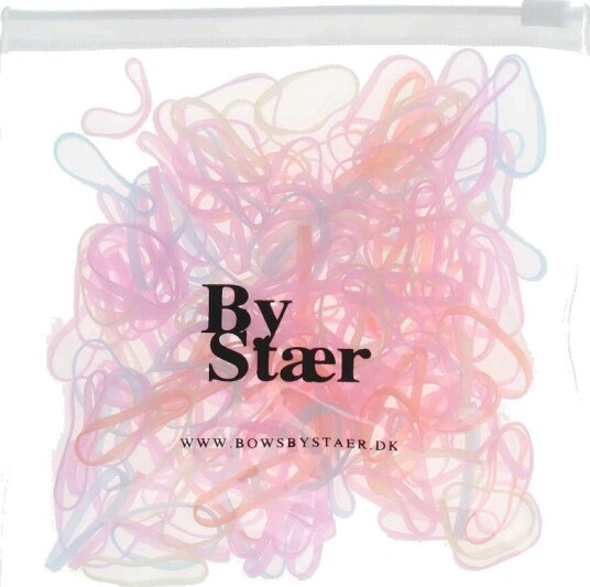 By Stær Silicone Elastics 200 pieces Multi Unicorn