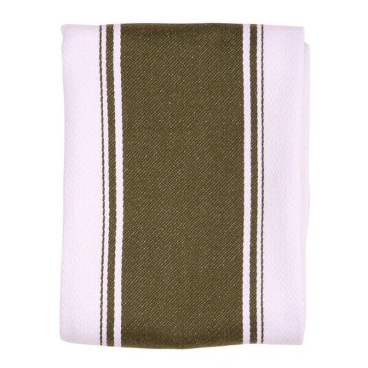 Dexam Love Colour stripet kjøkkenhåndkle 70x45 cm olivengrønn Dexam Love Colour stripet kjøkkenhåndkle 70x45 cm olivengrønn