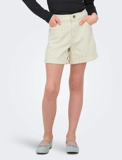 Kids Only Kogvega Reg Mom Shorts Dnm Bjbox Noos Cream 164 Kids Only Kogvega Reg Mom Shorts Dnm Bjbox Noos Cream 164