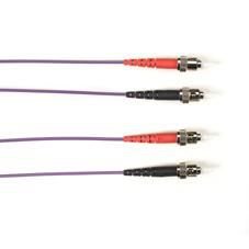 BLACK BOX 62.5 MM FO PATCH CABLE DUPLX, PVC, VT, STST