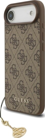 Guess MagSafe-etui til iPhone Air 4G Charms Collection - Brun Guess MagSafe-etui til iPhone Air 4G Charms Collection - Brun