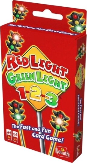 Goliath Red Light Green Light Rød/Grønn 1-2-3 Kortspill 260368