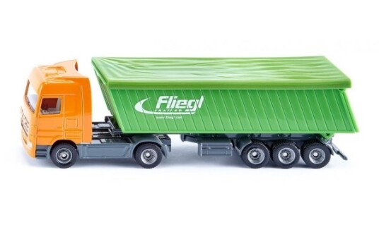 Siku 1796 Truck/Trailer 3 År Metall Plast Sort Grønn Oransje