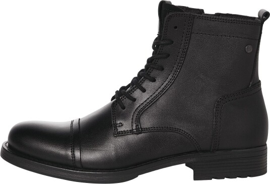 Jack & Jones Jfwrussel Leather Anthracite 19 Ln Grey 46