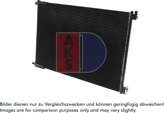 AKS DASIS 122054N Kondensator, klimaanlegg