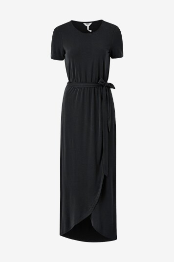 Object - Kjole objAnnie Nadia S/S Dress - Svart