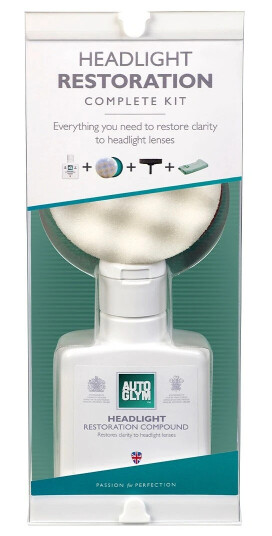 Autoglym Headlight Restoration Kit Komplett kit for klare lykteglass Autoglym Headlight Restoration Kit Komplett kit for klare lykteglass