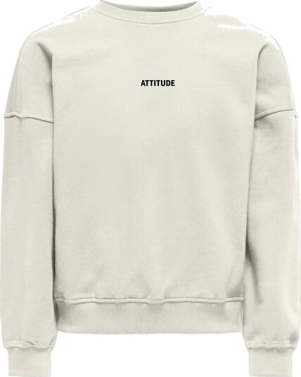 Kids Only Kogdottie L/S O Neck Sweatshirt Swt Cream 146 152 Kids Only Kogdottie L/S O Neck Sweatshirt Swt Cream 146 152