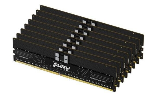 Kingston FURY Renegade Pro DDR5-5600 - 64GB - CL28 - Octa Channel (8 pcs) - AMD EXPO & Intel XMP - Svart