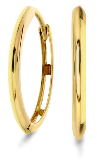 Pan Jewelry Øreringer i 585 gult gull