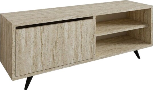 Hazle TV-benk 120 cm - Beige Hazle TV-benk 120 cm - Beige