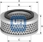 Oljefilter UFI 25.624.00 Oljefilter UFI 25.624.00
