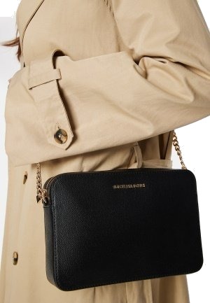 Michael Michael Kors Jet Set Large EW Crossbody Black One size Michael Michael Kors Jet Set Large EW Crossbody Black One size