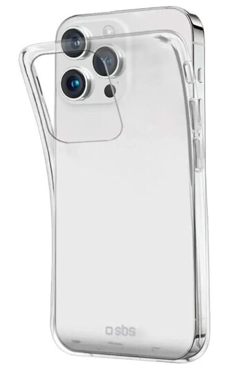 SBS iPhone 15 Pro Max SBS Skinny Deksel - Gjennomsiktig