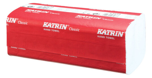 Katrin Papirhåndklær Classic 2 lager z-brett 22.4x23 cm (BxH) Hvit 20 Stykk / Forpakning Katrin Papirhåndklær Classic 2 lager z-brett 22.4x23 cm (BxH) Hvit 20 Stykk / Forpakning