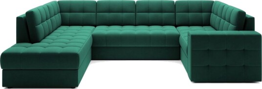 Seksjon Eltap Blewett 299x198x82 cm Lukso 35 Grønn Venstre
