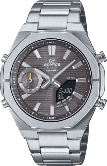 Casio Herreklokke ECB S10D 8AEF Edifice Grå/Stål Ø43 mm Casio Herreklokke ECB S10D 8AEF Edifice Grå/Stål Ø43 mm