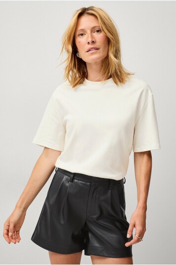 Ellos Collection Shorts i skinnimitasjon Svart