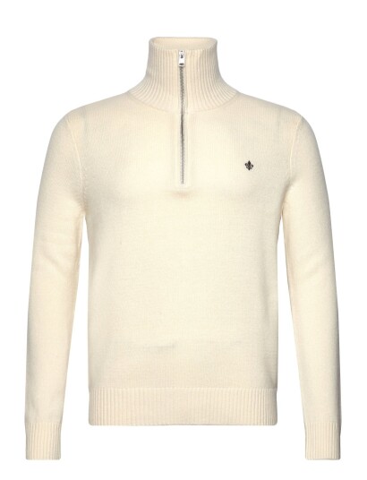 Morris Hertford Half Zip Cream XXL Morris Hertford Half Zip Cream XXL