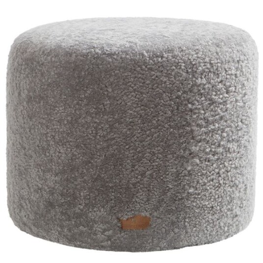 Shepherd Hanna myk Ullpuff 60x40 Naturhvit